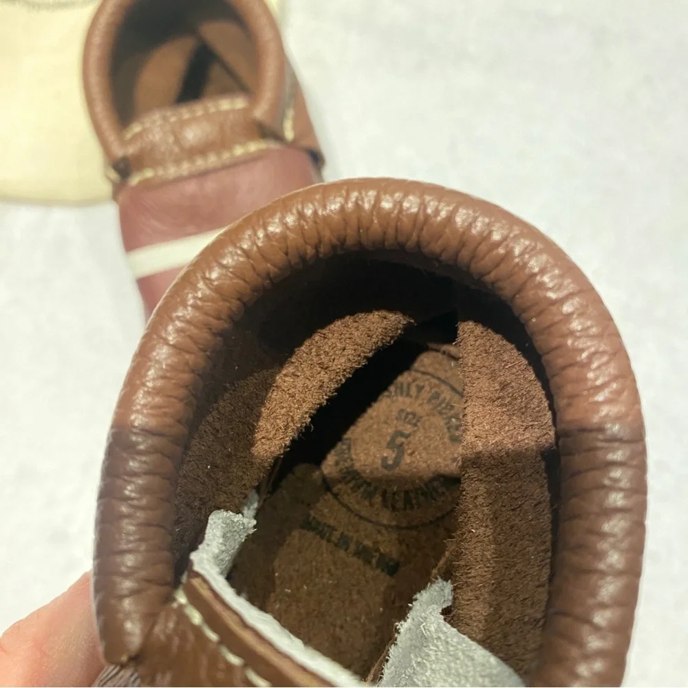 Freshly Picked || Touchdown City Shoe Mocs Football Brown‎ 5